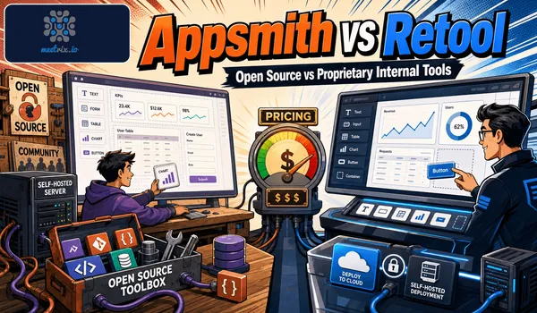 Appsmith vs Retool: Open Source vs Proprietary Internal Tools