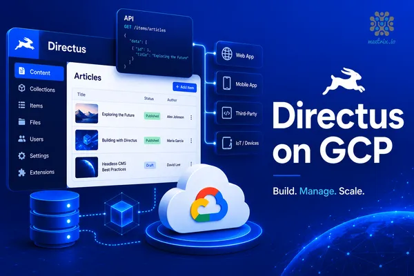 Directus on GCP Marketplace by Meetrix - Deploy a Headless CMS in Minutes