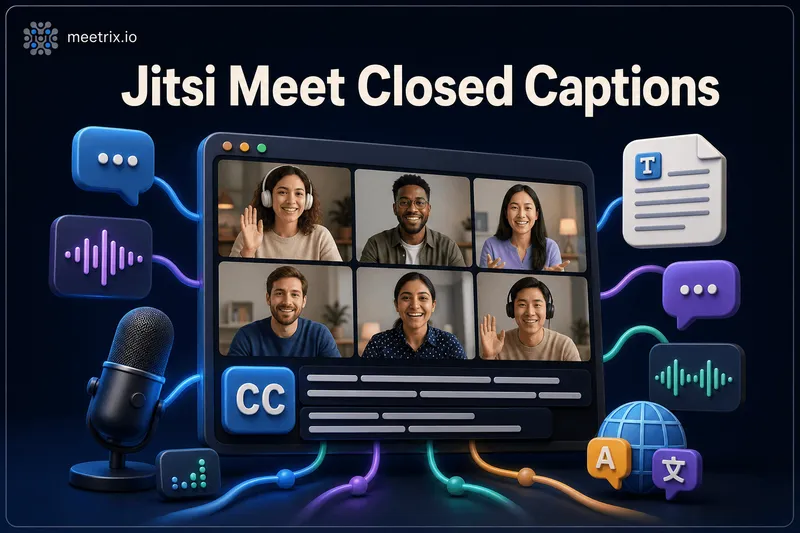 Jitsi Meet Closed Captions: Subtitles and Transcription