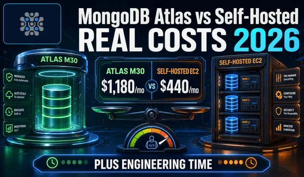 MongoDB Atlas vs Self-Hosted MongoDB on EC2: Real Costs