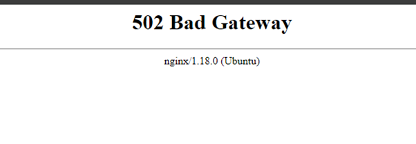 502 Bad Gateway error on Flowise