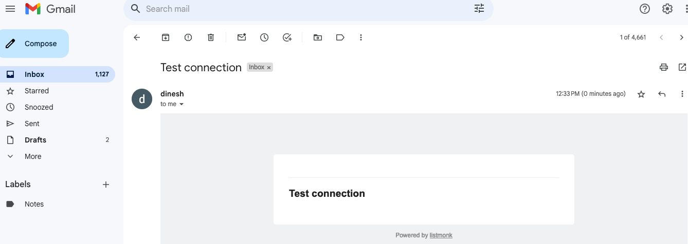 SMTP Test