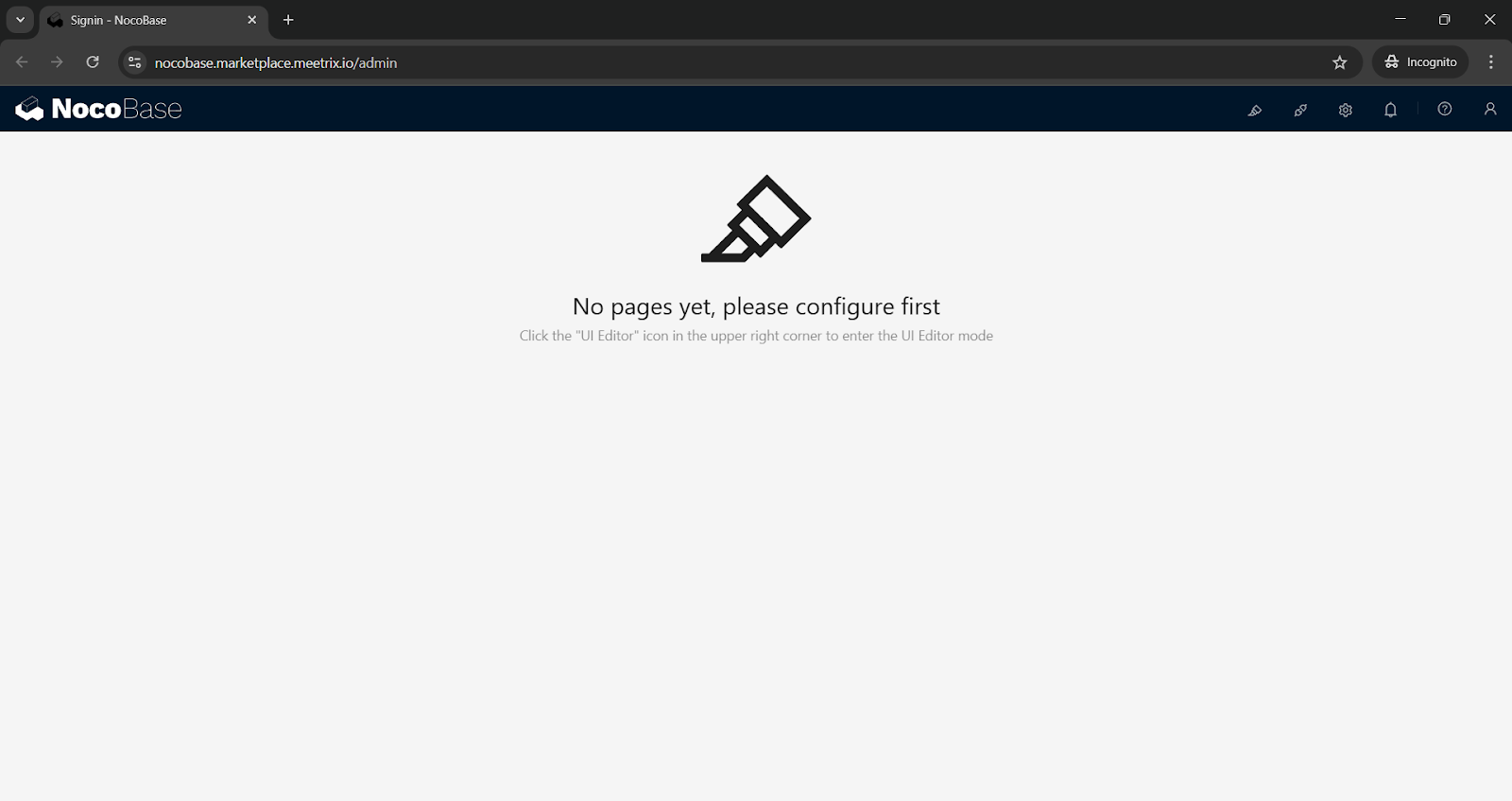 Create Admin Account