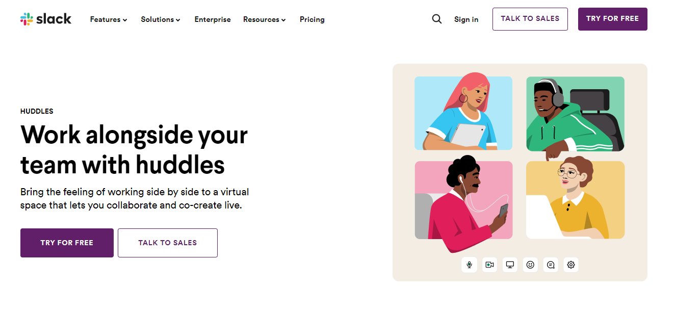 Slack Interface